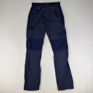 Kith Cargo Pants Mens 28x32 Blue Nylon Tapered Outdoor Nature Gorp City Modern